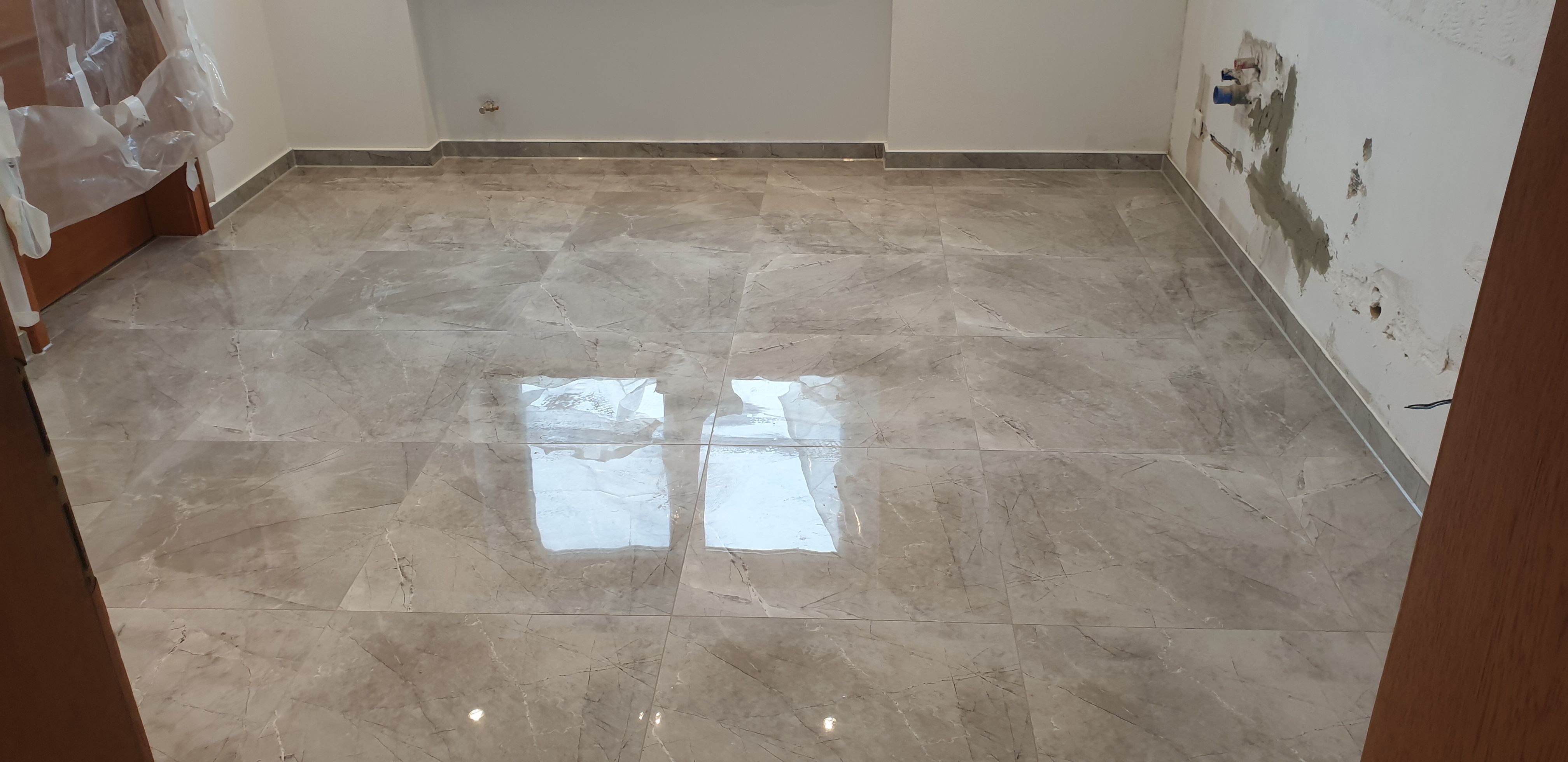 City skyline at night